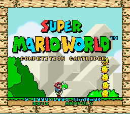 Super Mario World - Competition Cartridge